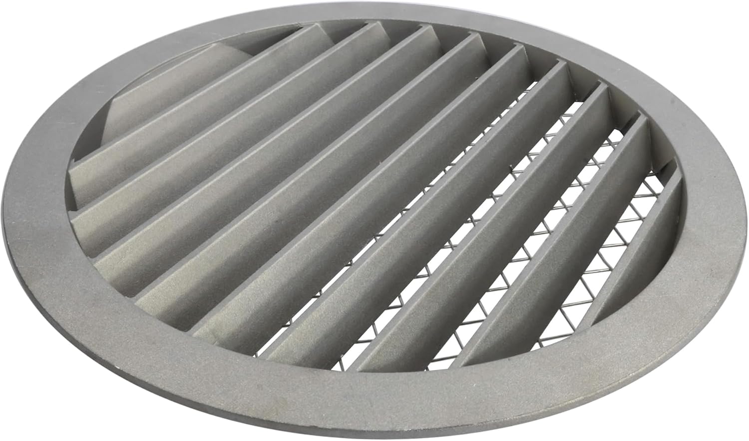 Rejilla De Ventilación Redonda PATIKIL - 8 Pulgadas, ABS Blanco, Ajustable, Para Baño, Cocina, Techo/pared