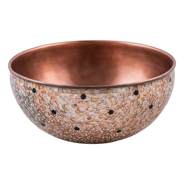 Gemlook fregadero de cobre GL397