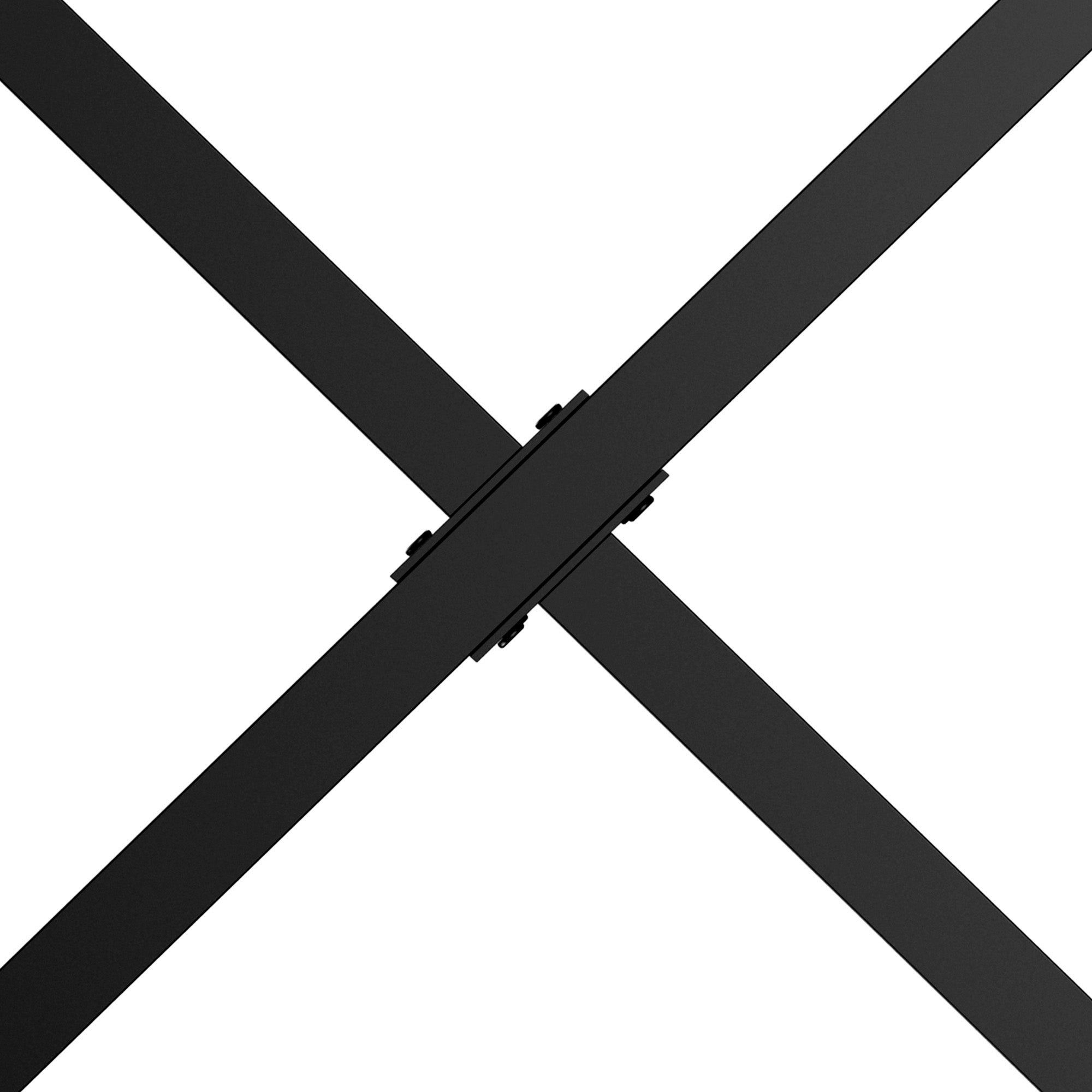 Pieds de Table en Acier Acier HOMCOM - 8