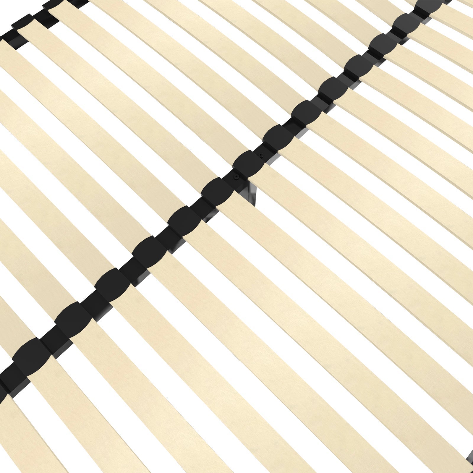 TEENO Sommier 140x190 cm, 2x18 lattes, lit avec sommier à lattes, sans pieds - 6