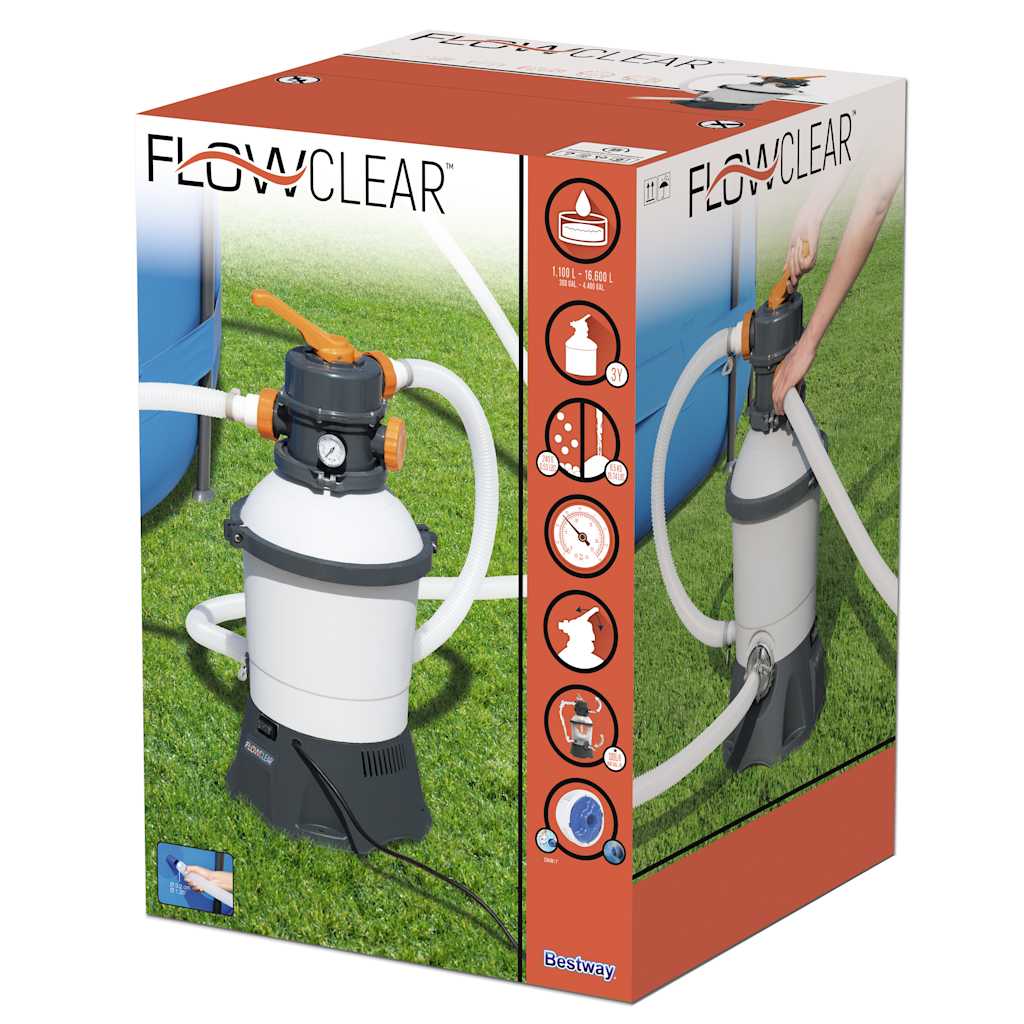 Flowclear Pompe de filtration à sable Bestway - 7