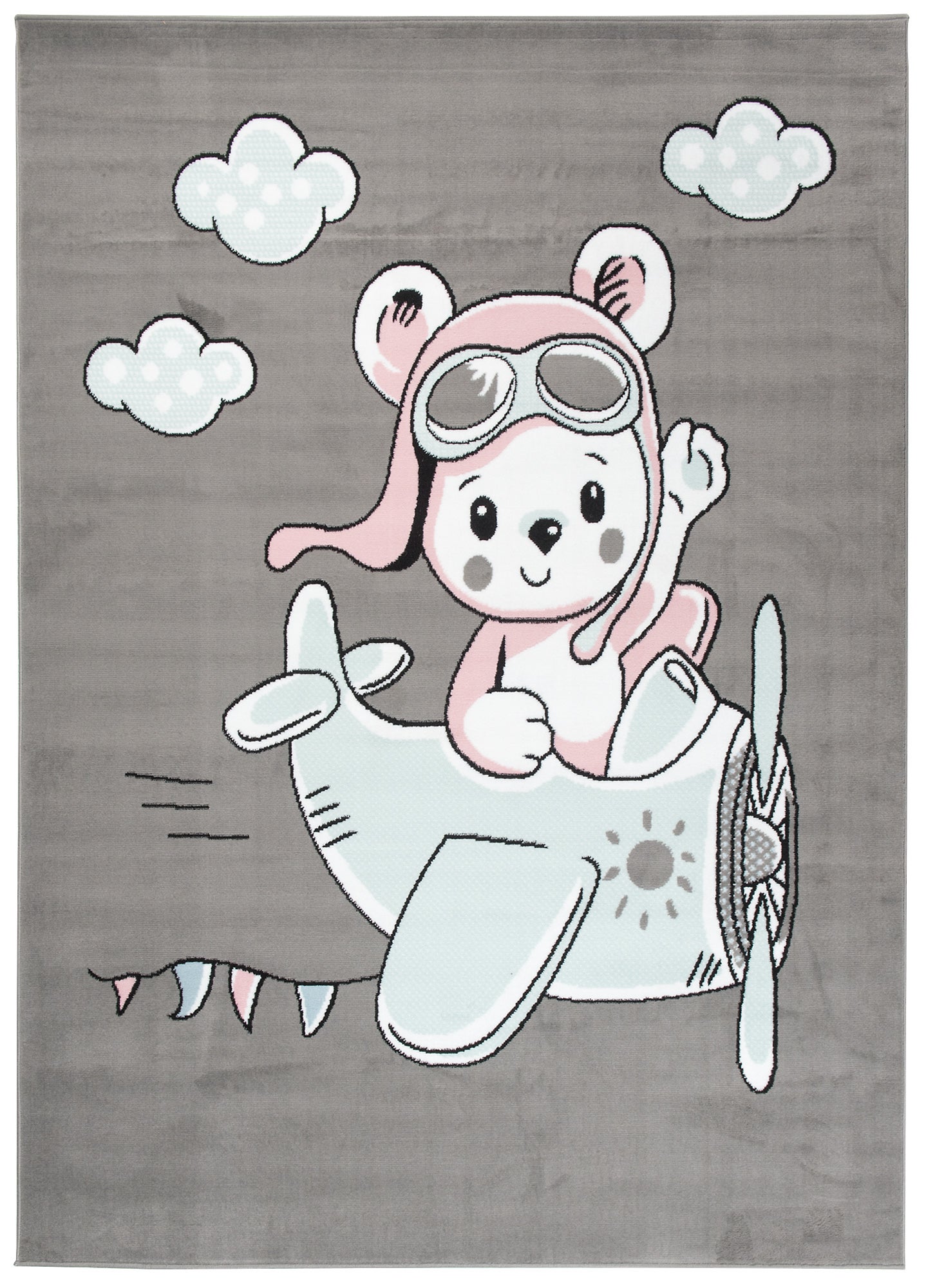 Tapis Enfant FIESTA 120x170 Cm - Dessin Crayons, Doux, Facile à Nettoyer - Chambre Bébé, Ado - 9