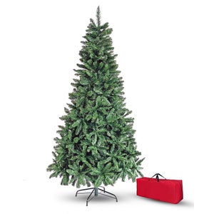 Albero Di Natale Gonfiabile BAKAJI Con Babbo Natale E Renna – 150 Cm Con Luci LED, Autogonfiante, Per Esterno IP44 - 4