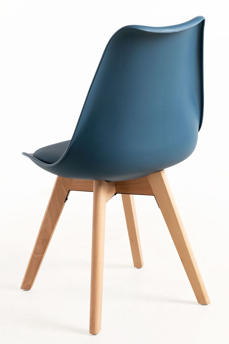 Pack 4 Sillas Synk Basic - Azul Petróleo - 6