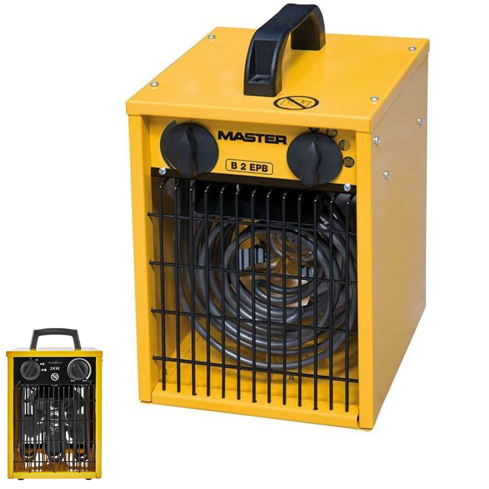 Générateur d'air chaud électrique 2 kW Chauffage soufflant Poêle — free download
