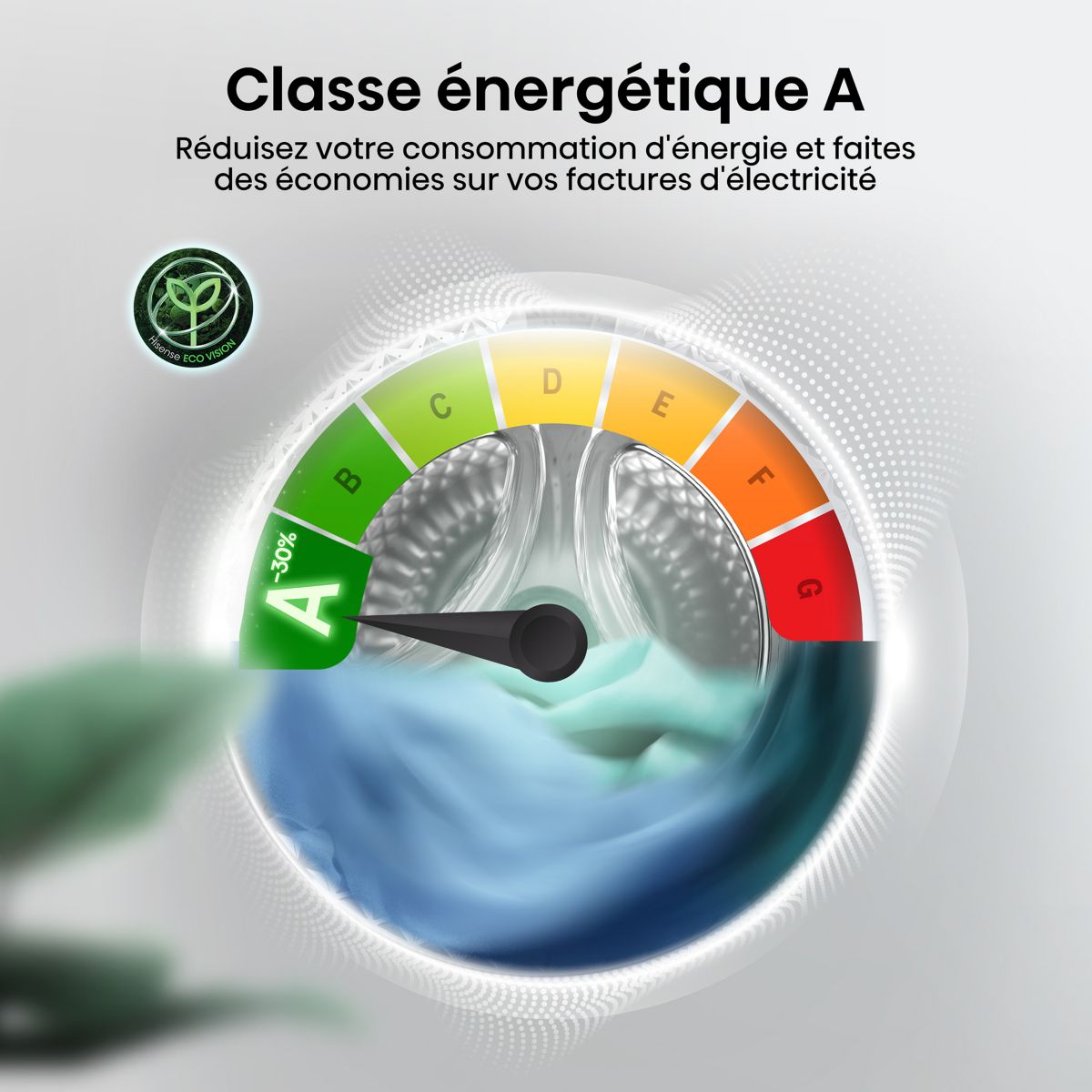 Lavasecadora HISENSE WD3S8043BW3 Blanco 8/5Kg - 8