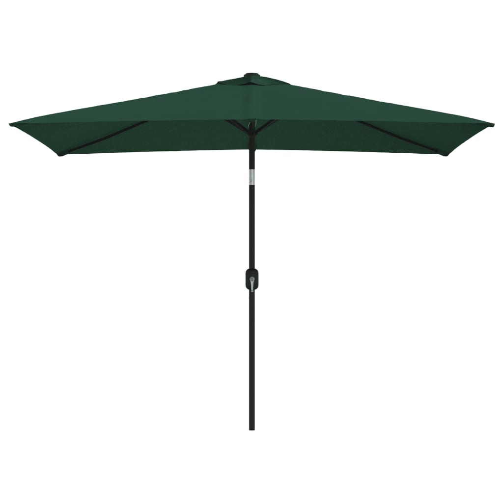Parasol | Parasol de jardin 200 x 300 cm Vert Rectangulaire CFW51638 - 2