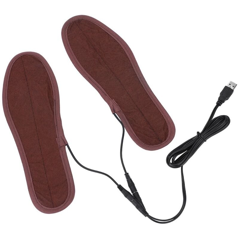 Podgrzewana Wkładka do Butów, Termiczna Wkładka do Butów, Elektryczna Podgrzewana Wkładka USB Ogrzewacz do Stóp Zimowy Ogrzewacz do Stóp 41-42