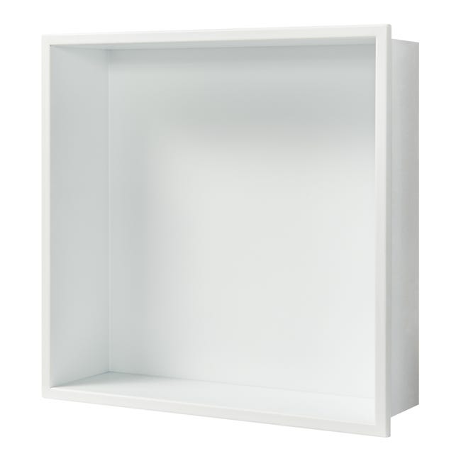 14x36 incasso Aiden Wall Nicchia con beadboard posteriore e tre ripiani 14x36 incasso Aiden Wall Nicchia con beadboard posteriore e tre ripiani