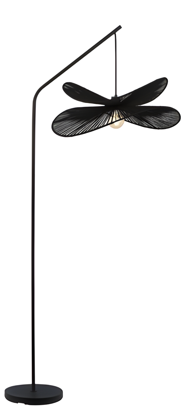 Lampa Stojąca Podłogowa Toolight App1835-1F Czarny