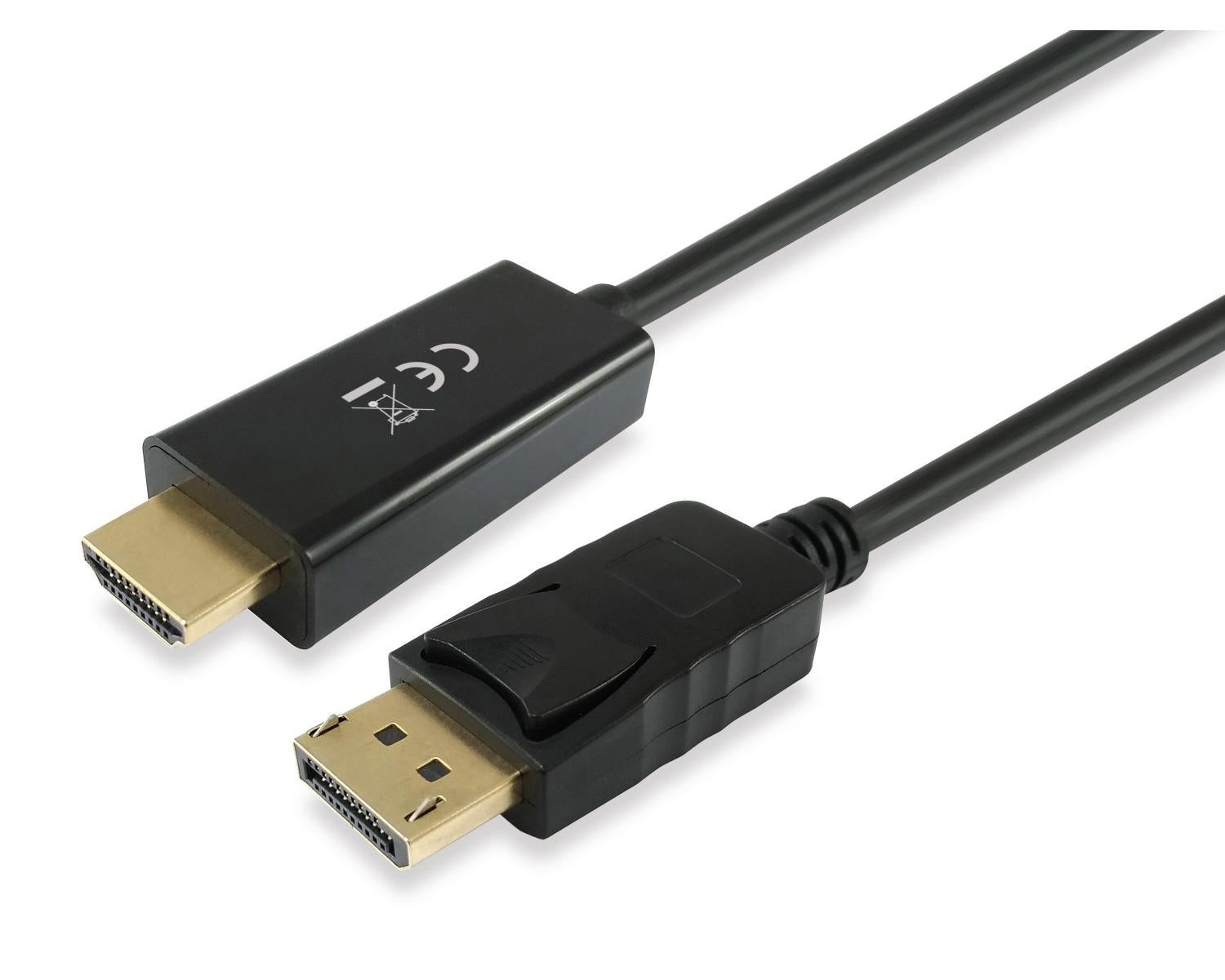 Equip 119391 câble vidéo et adaptateur 3 m DisplayPort HDMI Noir ...