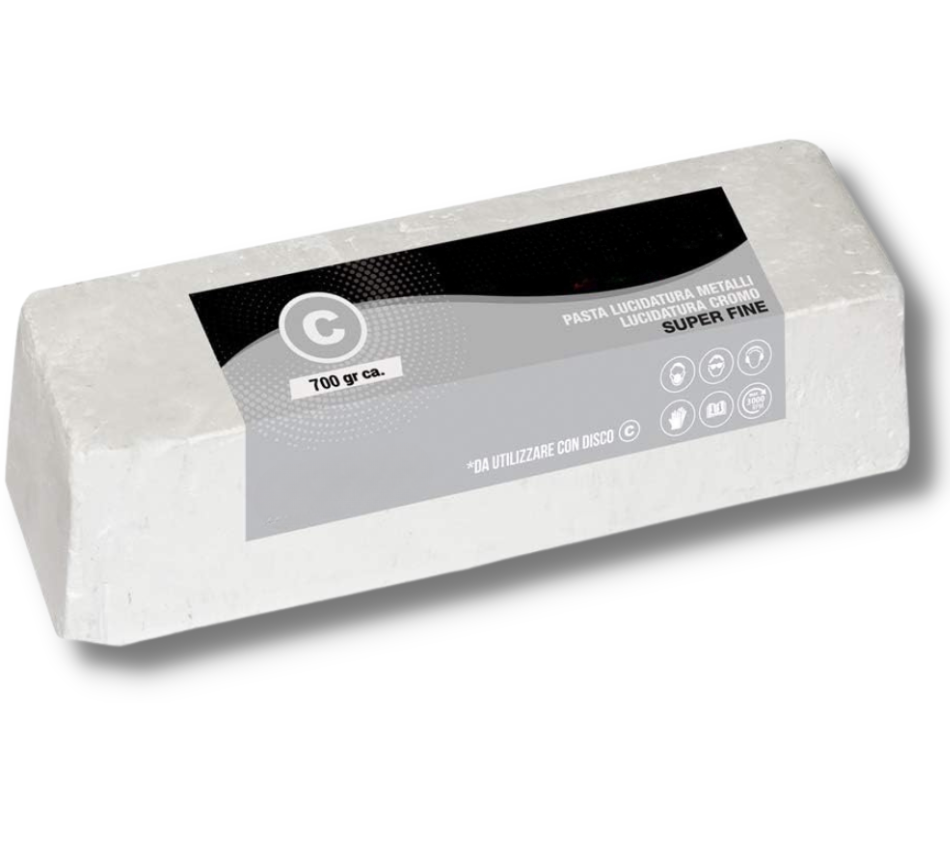 Pâte Abrasive Et Disque Lux Metal – Polissage Miroir Pour Acier, Inox, Laiton – Neuf