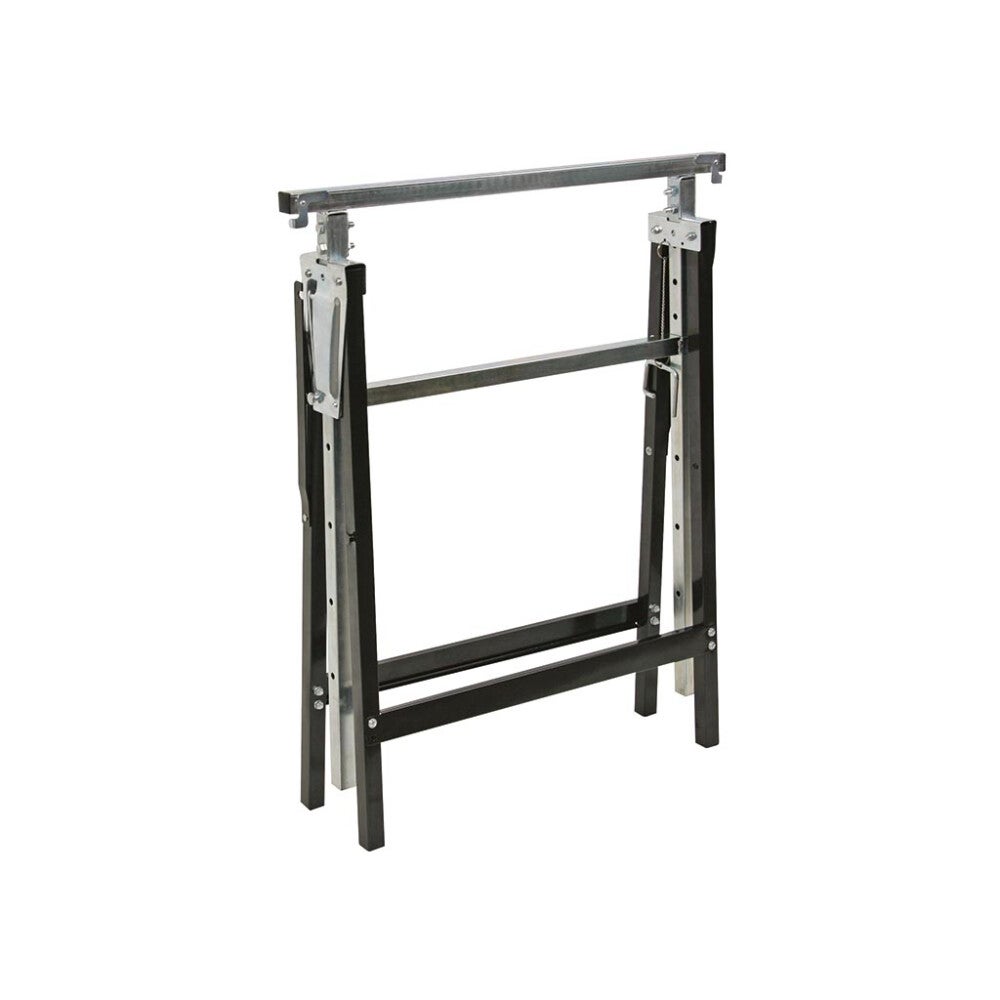 Toolland - Tréteaux métalliques réglables en hauteur - Max. 180kg - 81cm à 130cm - 2