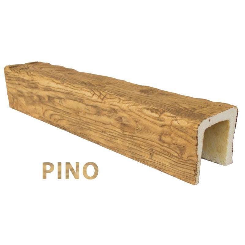 Decoracion Poliuretano  Viga Imitación Madera Color Pino 12X12x300 Cm Fabricada En Poliuretano , Leroy Merlin