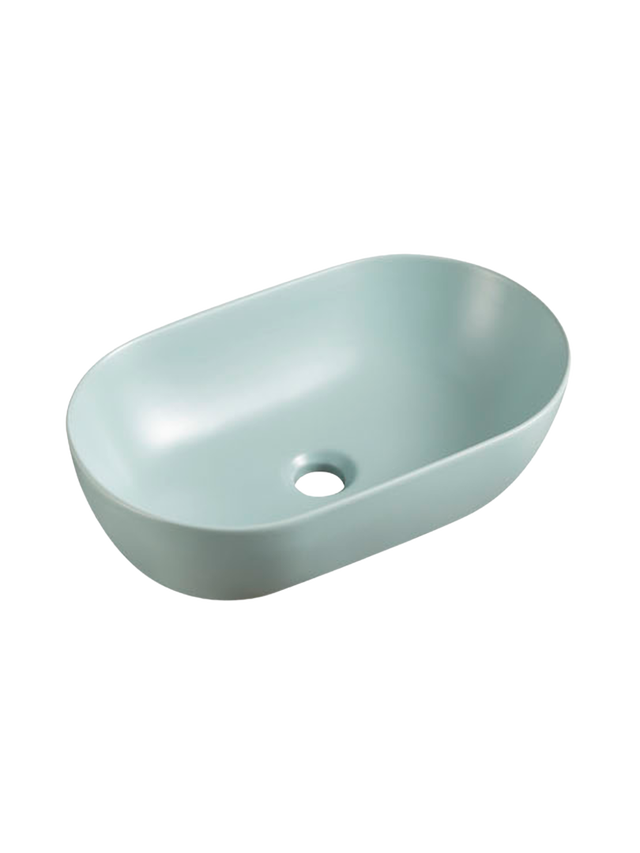 Umywalka nablatowa Uptrend SPARROW owalna, Sage Mist mat 1 szt.