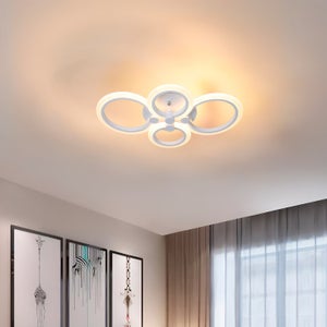 Lampadario A LED 100W Buybuy Con Telecomando, Regolabile 6800lm, Per Interni