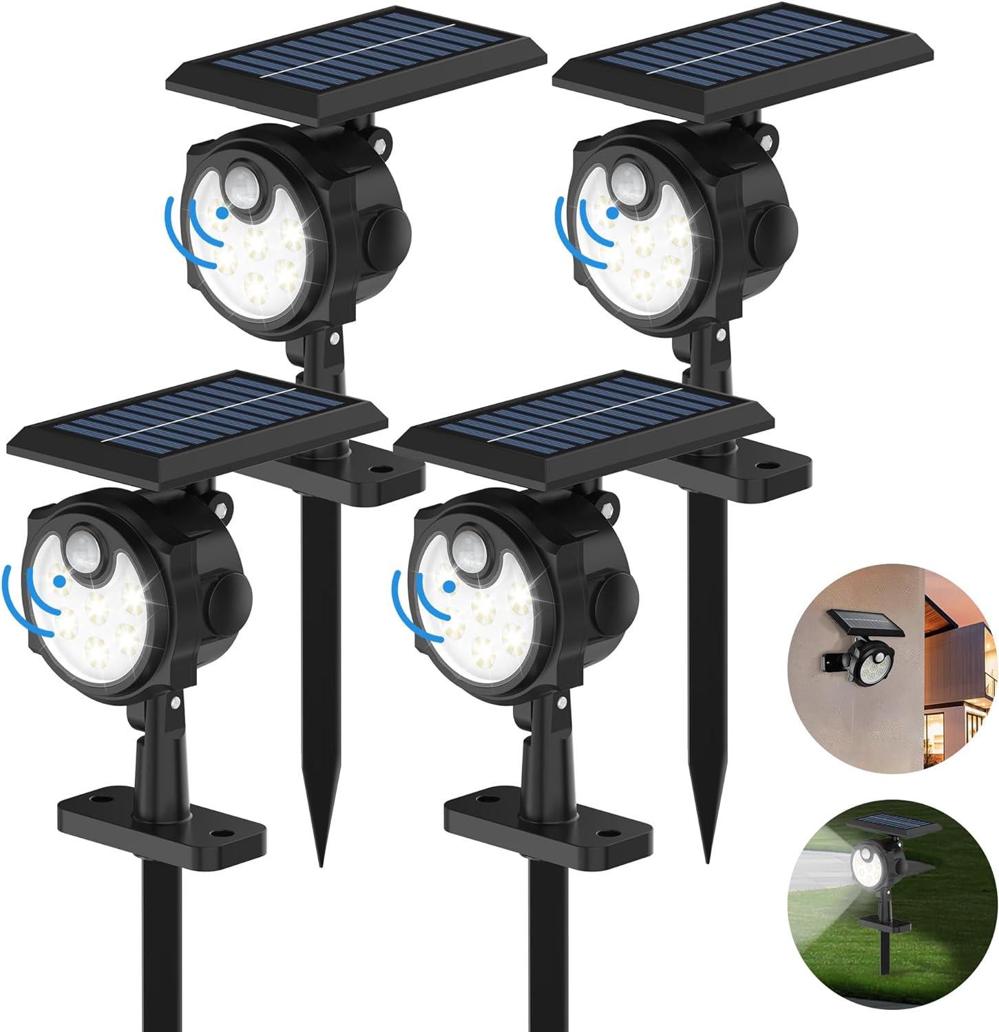 Lampe Solaire Exterieur,90LED Lumiere Solaire Exterieur avec Detecteur de Mouvement Étanche 3 Lampe Solaire Exterieur,90LED Lumiere Solaire Exterieur avec Detecteur de Mouvement Étanche 3