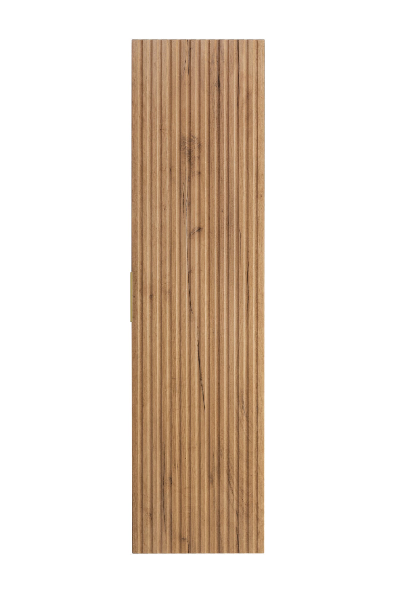 Colonne de salle de bain, Chêne Craft, 35 x 136 x 27 cm, poignée dorée - 2
