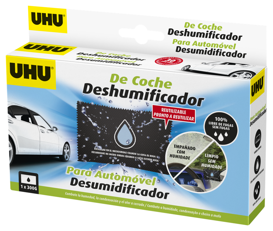 Deumidificatore Per Auto Riutilizzabile Macari 1 Kg - Granuli Naturali Di Allumina, Anti-appannamento, Anti-umidità E Odori, Per Auto, Armadi, Casa