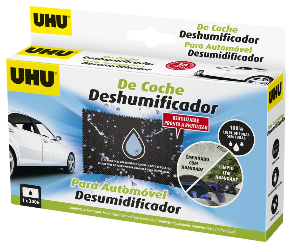 Deumidificatore Per Auto Riutilizzabile Macari 1 Kg - Granuli Naturali Di Allumina, Anti-appannamento, Anti-umidità E Odori, Per Auto, Armadi, Casa