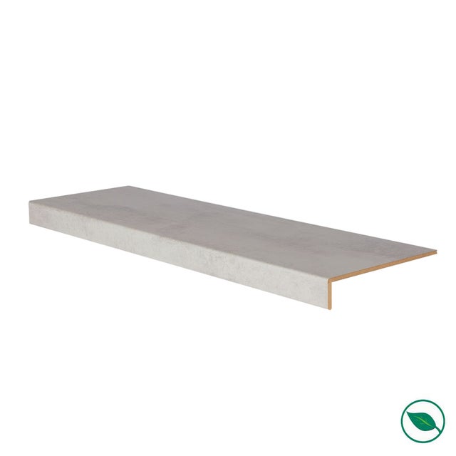 Marche rénovation d'escalier stratifié light grey 1000 x 300 x 56 mm - PEFC 70%