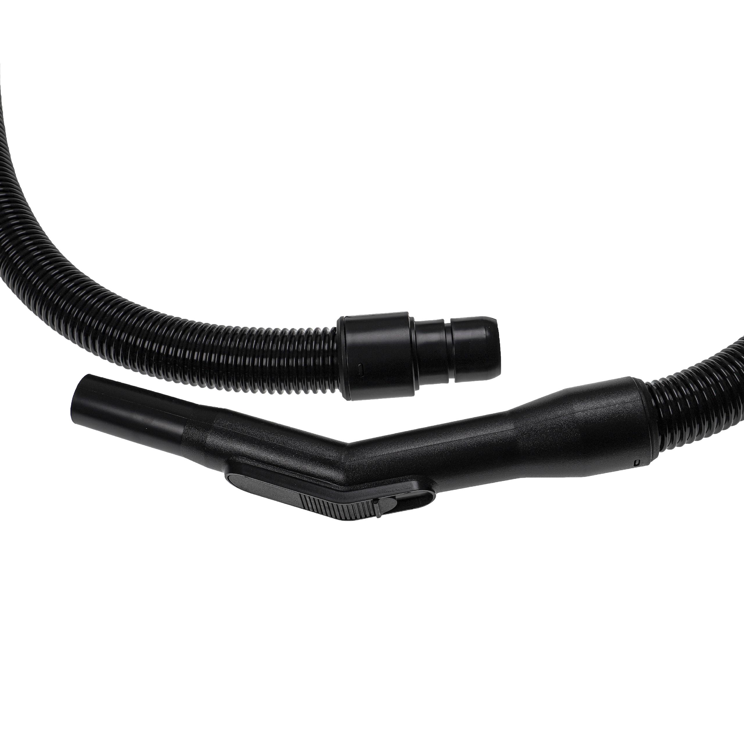 vhbw Tuyau flexible compatible avec Philips Oslo HR6204, HR6181, HR6182, HR6175, HR6180 aspirateurs - 1,8 m, poignée, avec raccord circulaire 32 mm - 2