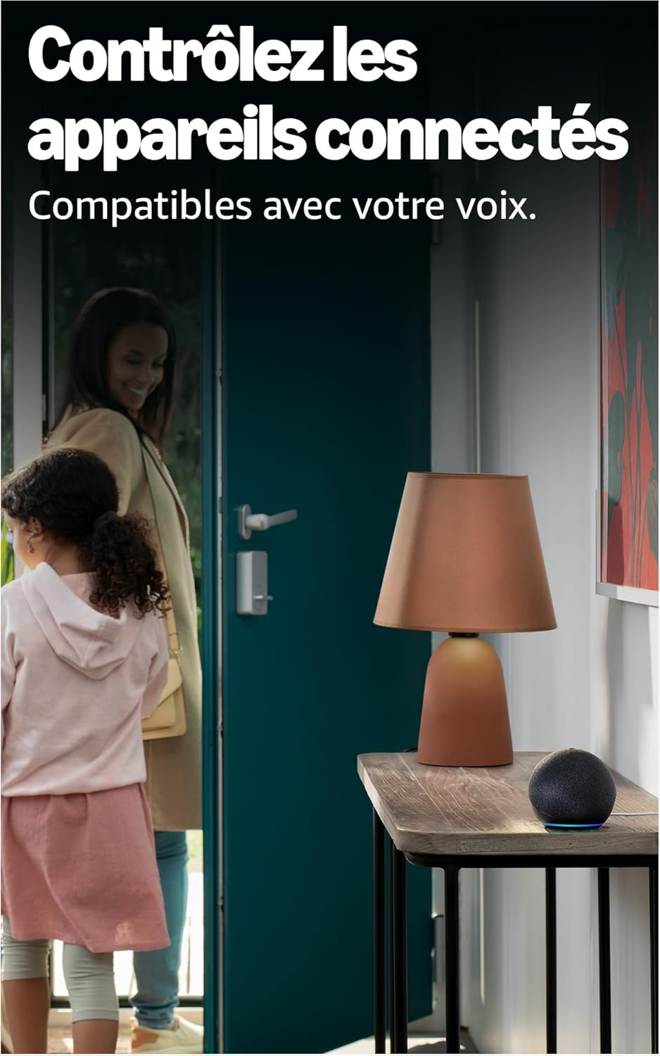 Enceinte connectée Bluetooth + Wi-Fi – son puissant – blanc - 3