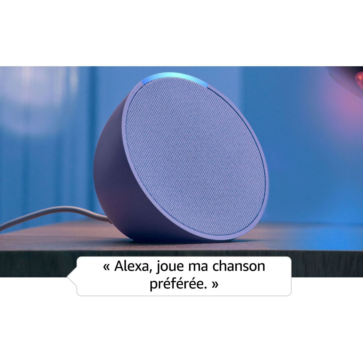 Assistant vocal AMAZON Echo Pop Anthracite - 3