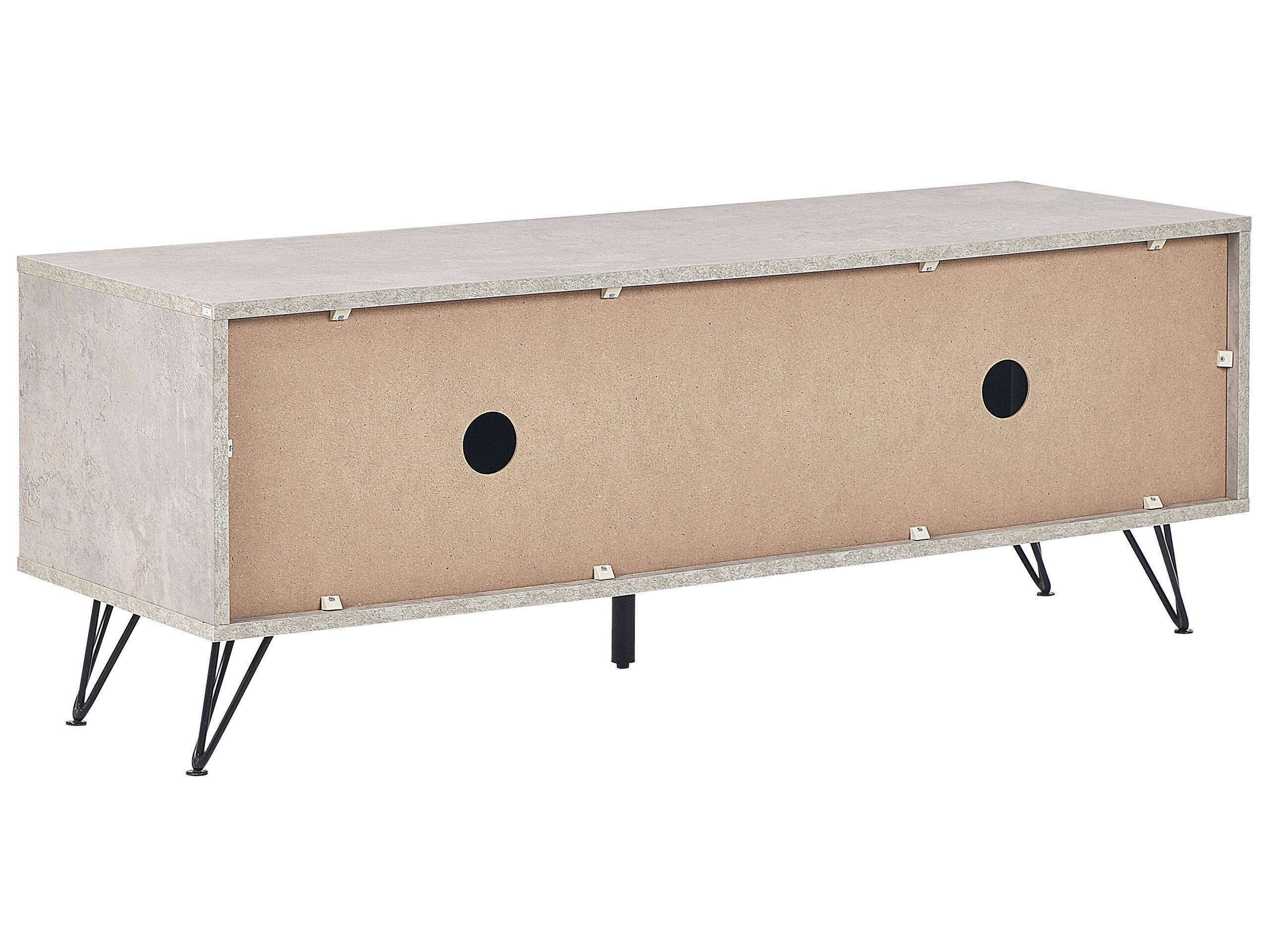 Mobile TV HALSTON Grigio effetto cemento - 5