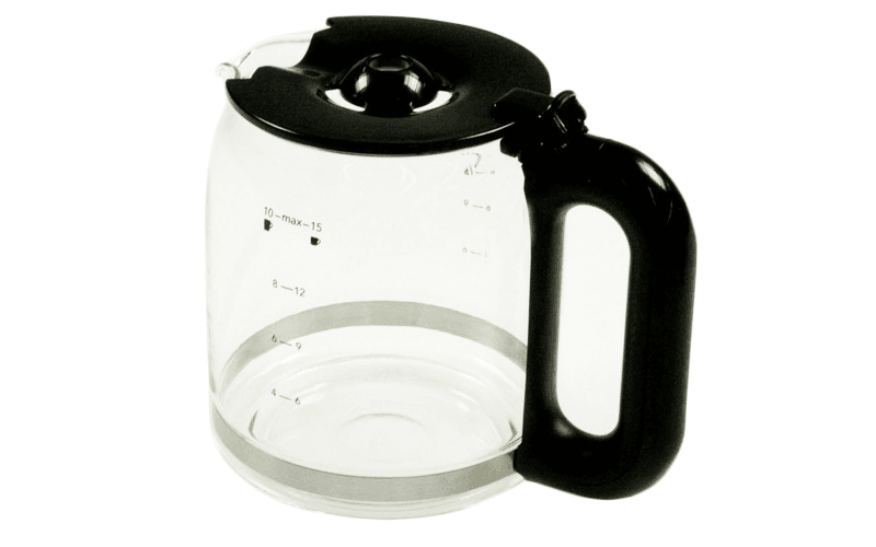 Carafe Verre 1.5L Carafe En Verre 213070-56 Compatible Russell Hobbs 20130-56 Et Modèles Similaires - Remplacement Cafetière