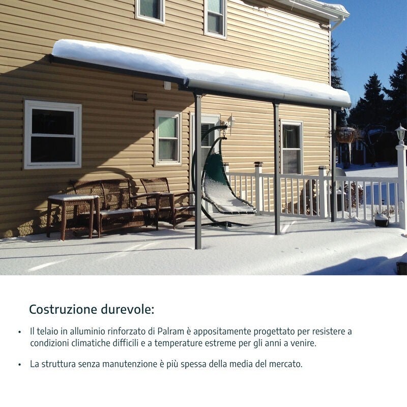 Pergola Anthracite en Aluminium 28.5 m² - 9