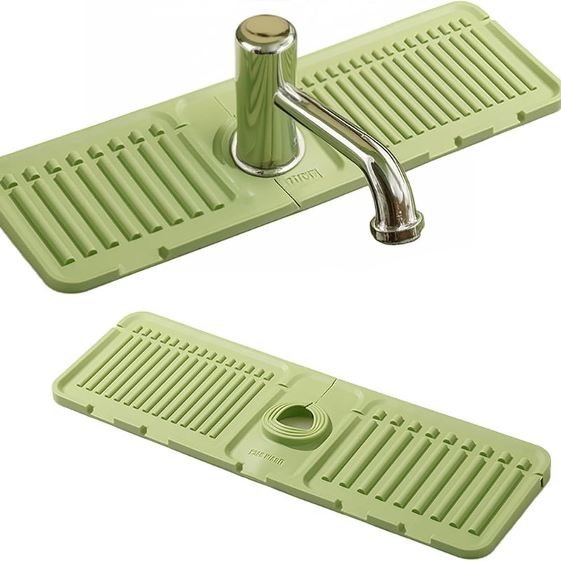 sztuka osłona przeciwbryzgowa do zlewu kuchennego, silikonowa mata ociekowa, szybkoschnąca tacka do zlewu, ochraniacz zlewu