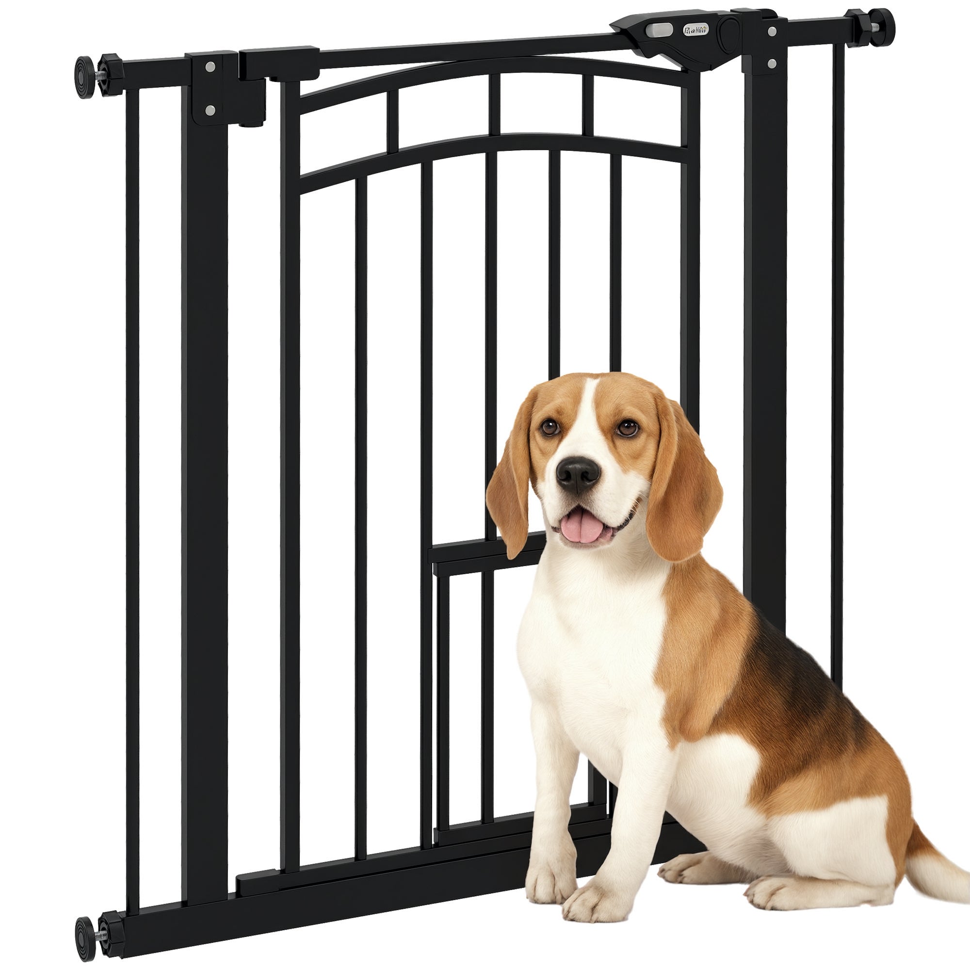 Barrière de sécurité pour chien, portail à fermeture automatique sans — free download