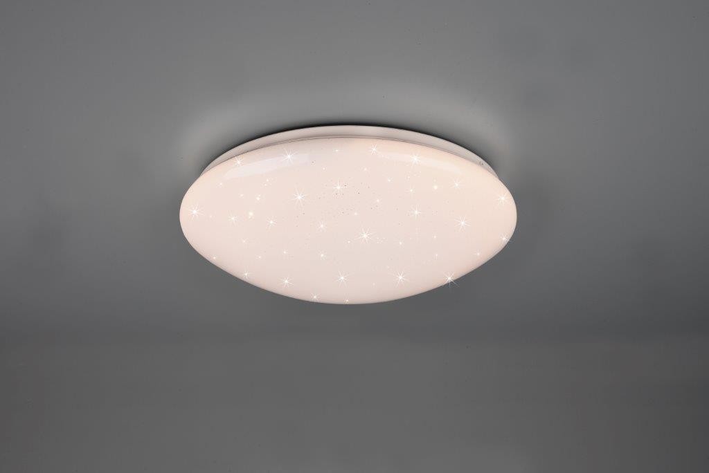 Plafon okrągły LUKIDA LED 18W Odcienie bieli 2000 lm biały wym:10,5x38x38cm IP20 RL
