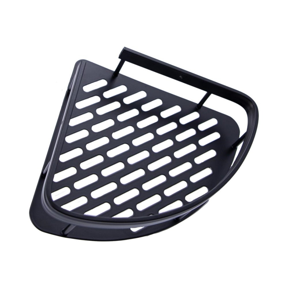 Étagère De Douche Biutimarden – Inox 304, Fixation Autocollante Ou Perçage – 14,5x11x3 Cm – Noir Brossé, Pour Salle De Bain, Camping-car