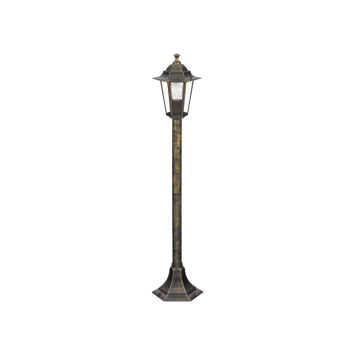 Lampa ogrodowa stojąca Velence złoto antyczne 1xE27x60W IP43 wym: 105 x 21 x 21 cm metal Rabalux