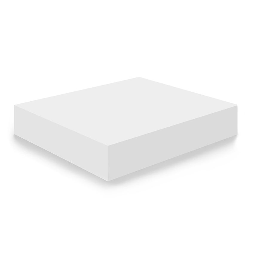 Plancha de espuma poliuretano multiusos - medida: 50 x 50 x 12 cm de grosor - dureza media - densidad 20 kg/m3