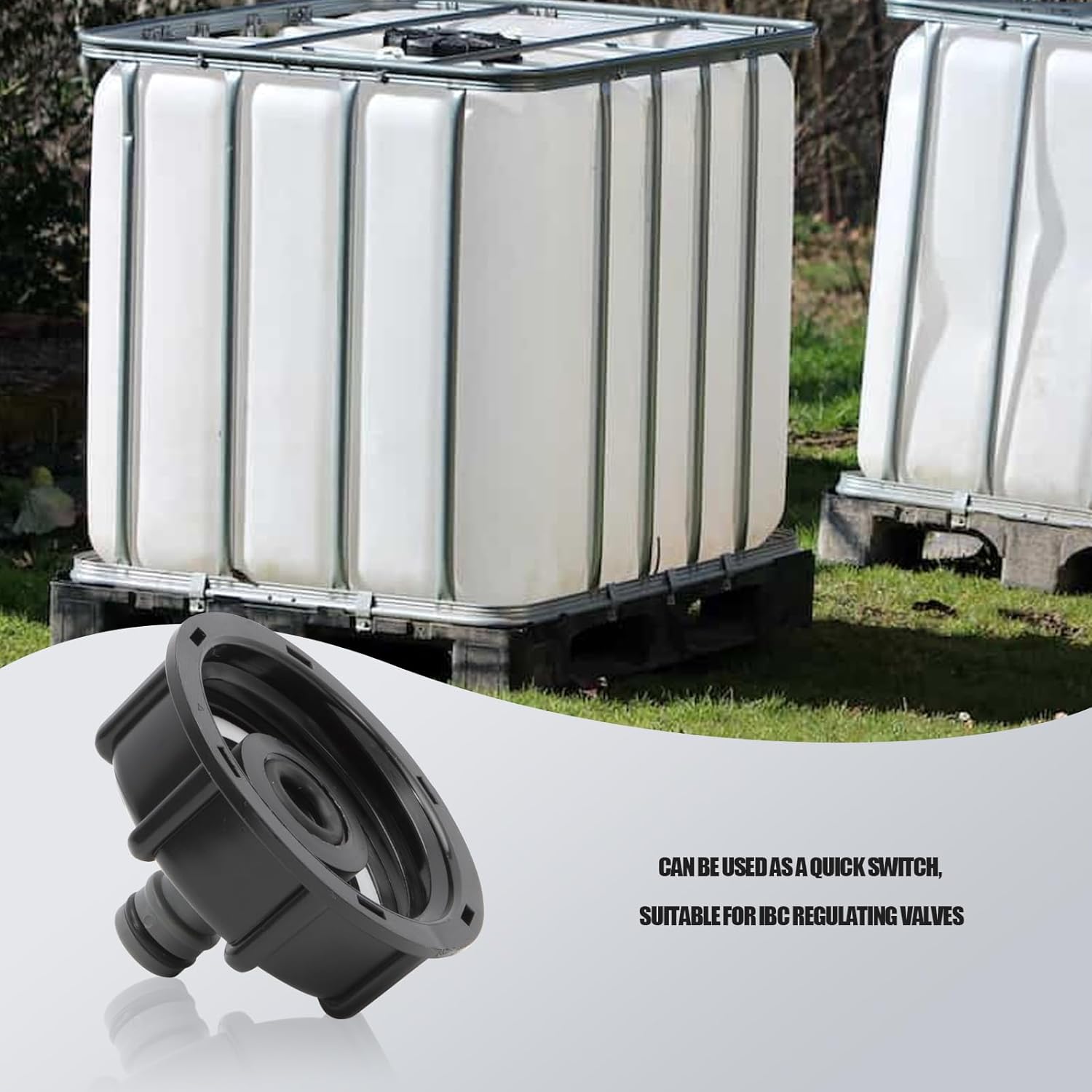 Bouchon Cuve IBC S60x6 + Raccord 1/2