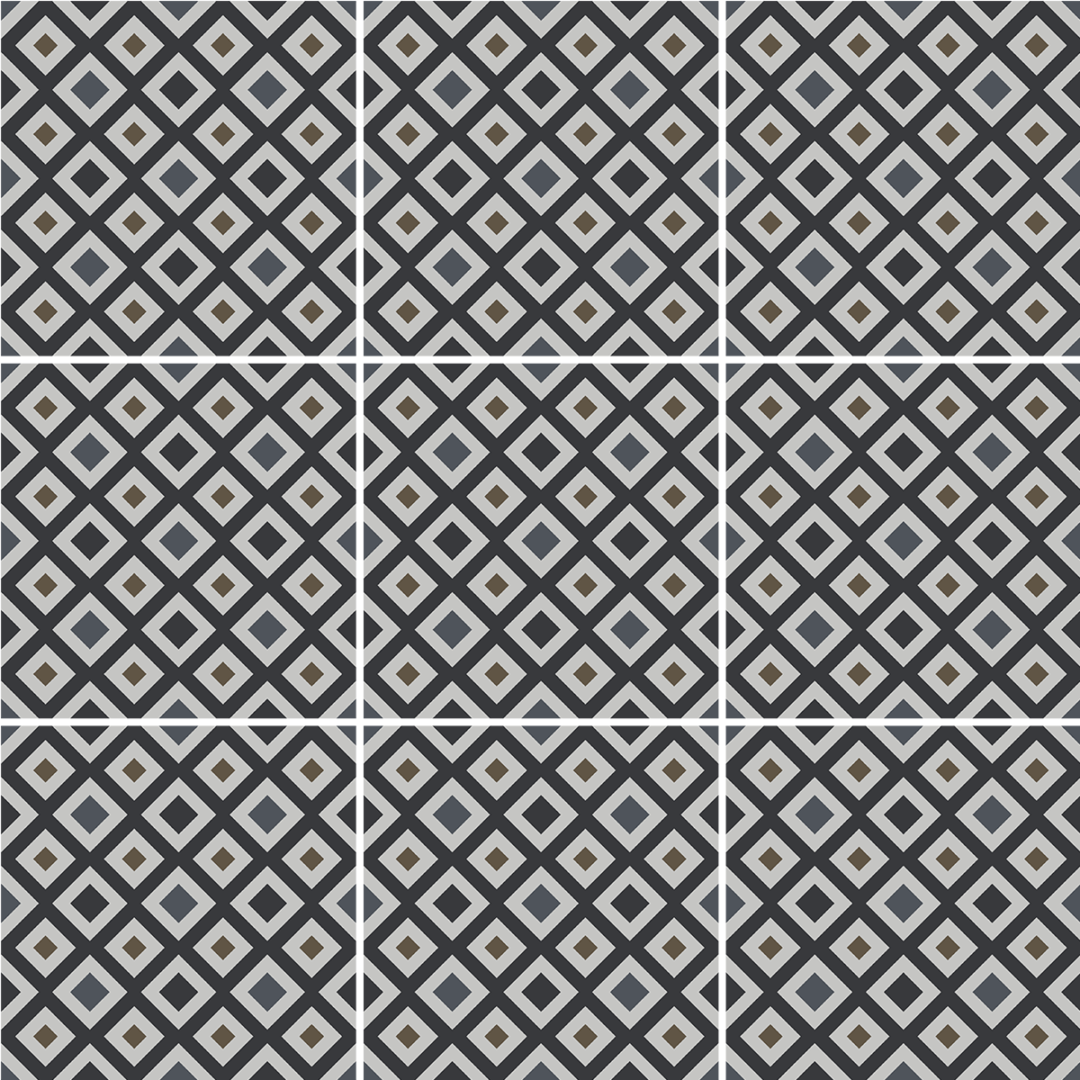 9 adesivi piastrelle azulejos Theresa - Sticker adesivo - adesivi murali - 9stickers15x15cm - 2