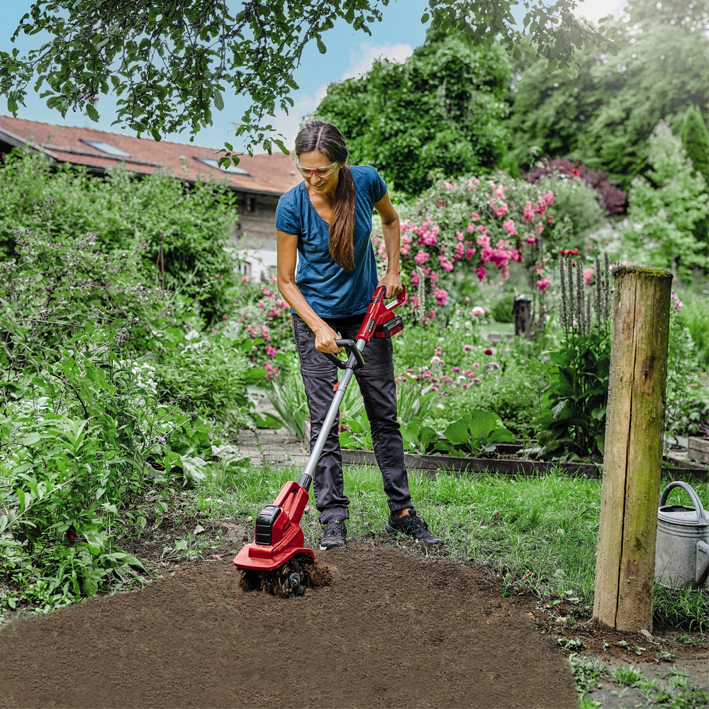 Einhell 3431210 Serfouette Largeur de travail 20 cm guidon réglable, sans batterie - 4