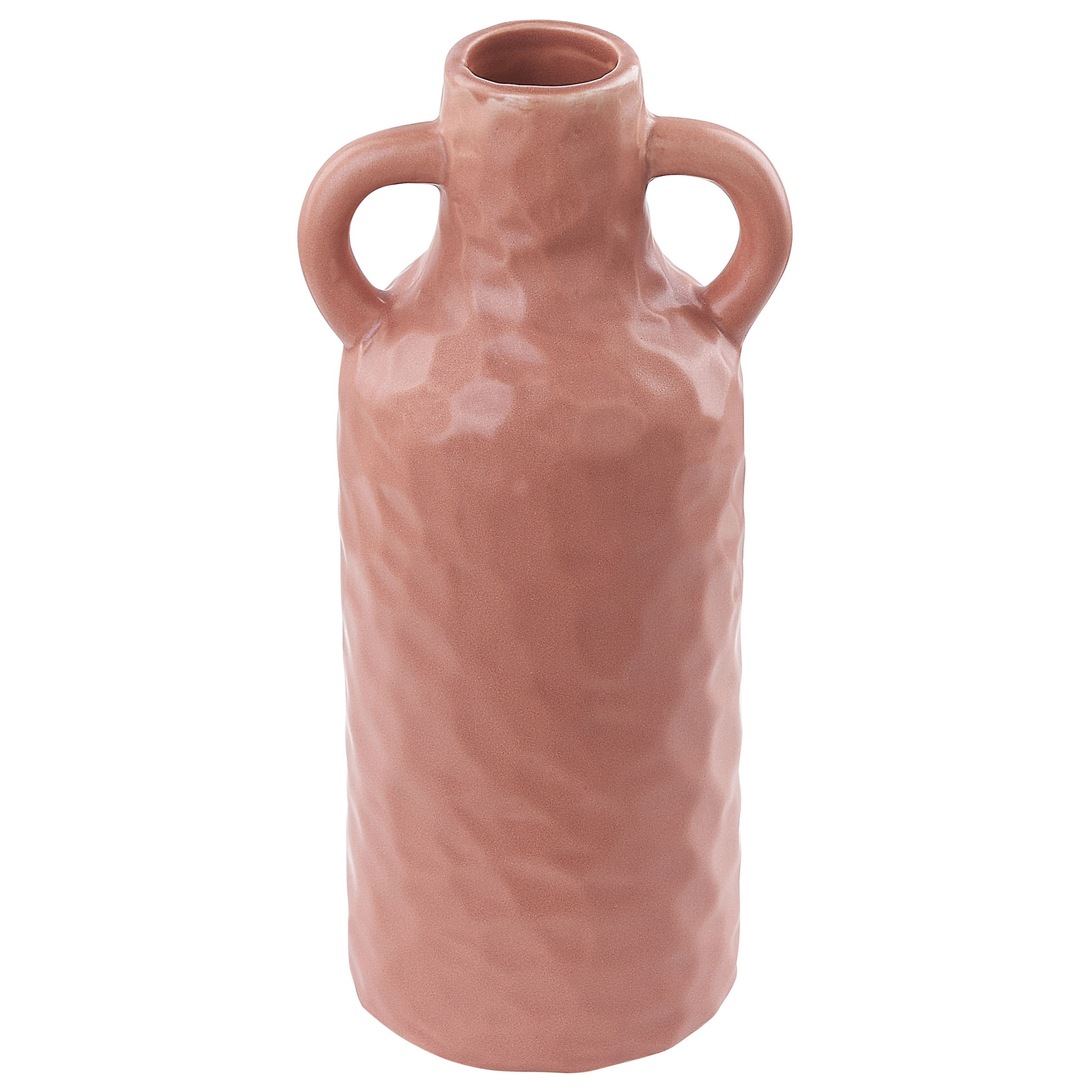 Vază pentru flori DRAMA Ceramică 24 cm Roz pastel