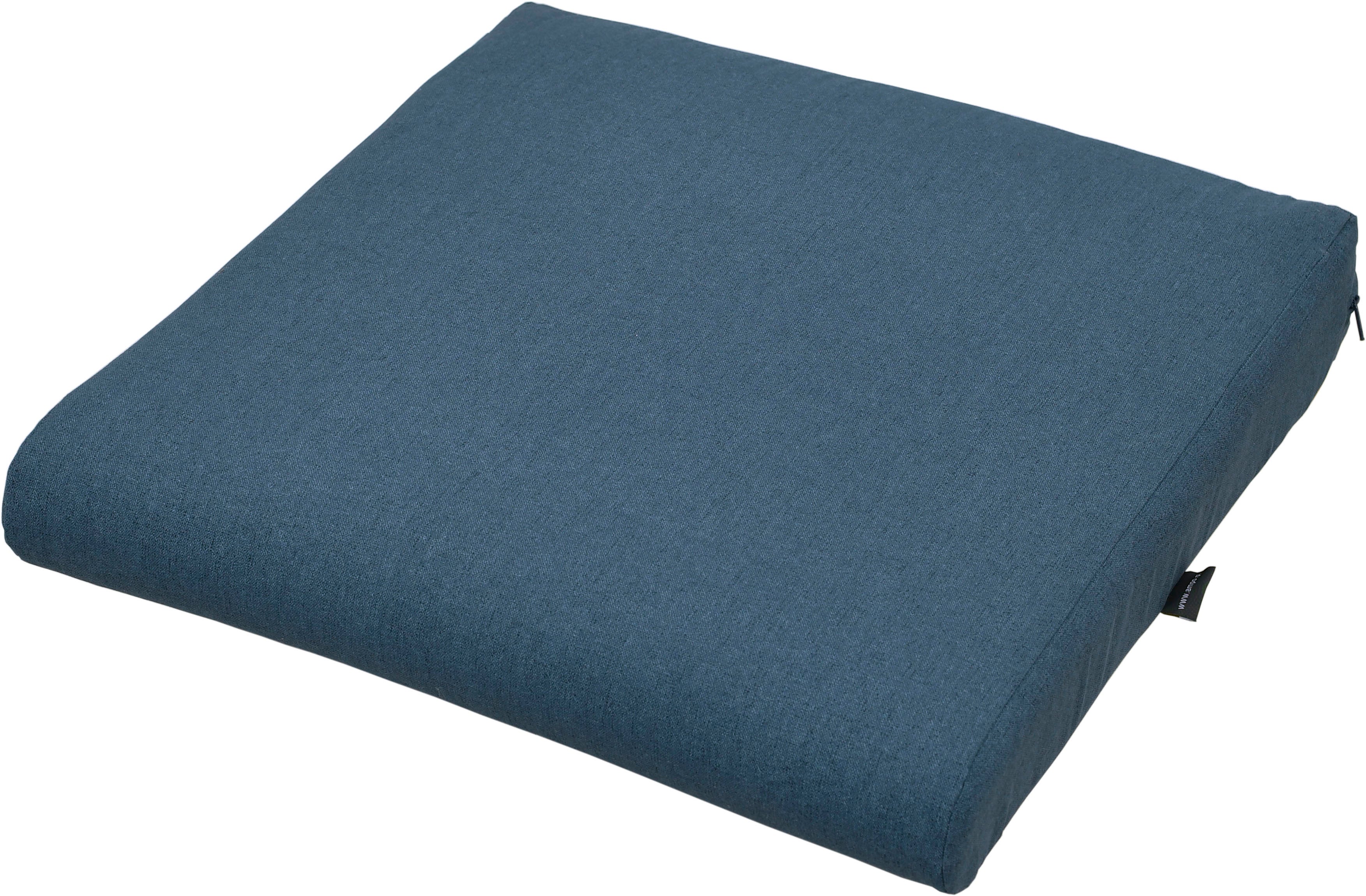 Poduszka na fotel ogrodowy siedzisko AMPO wodoodporna ciemny niebieski 1 szt.