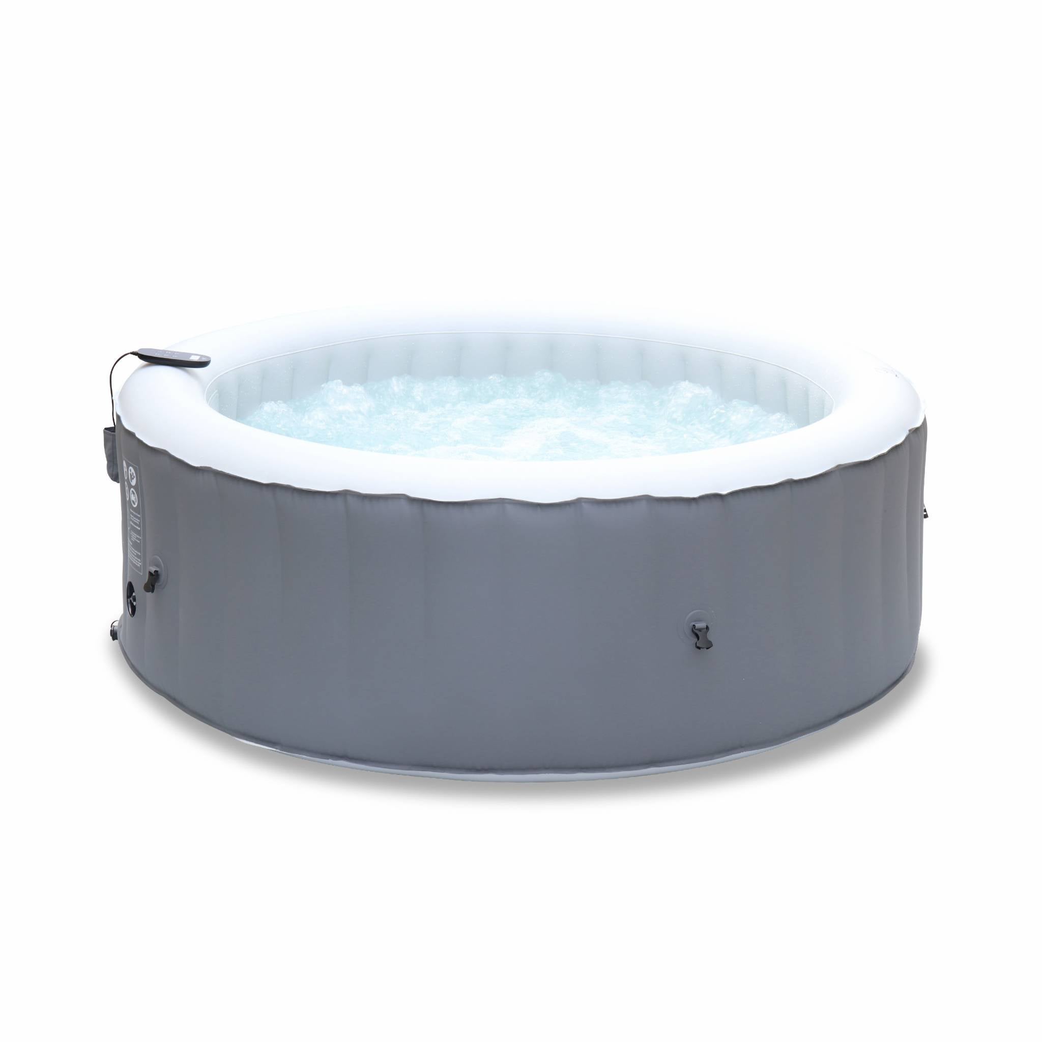 Lot 9 Tapis Gonflables Mousse Pour Jacuzzi MSpa - Isolation Thermique Gris 180x180cm