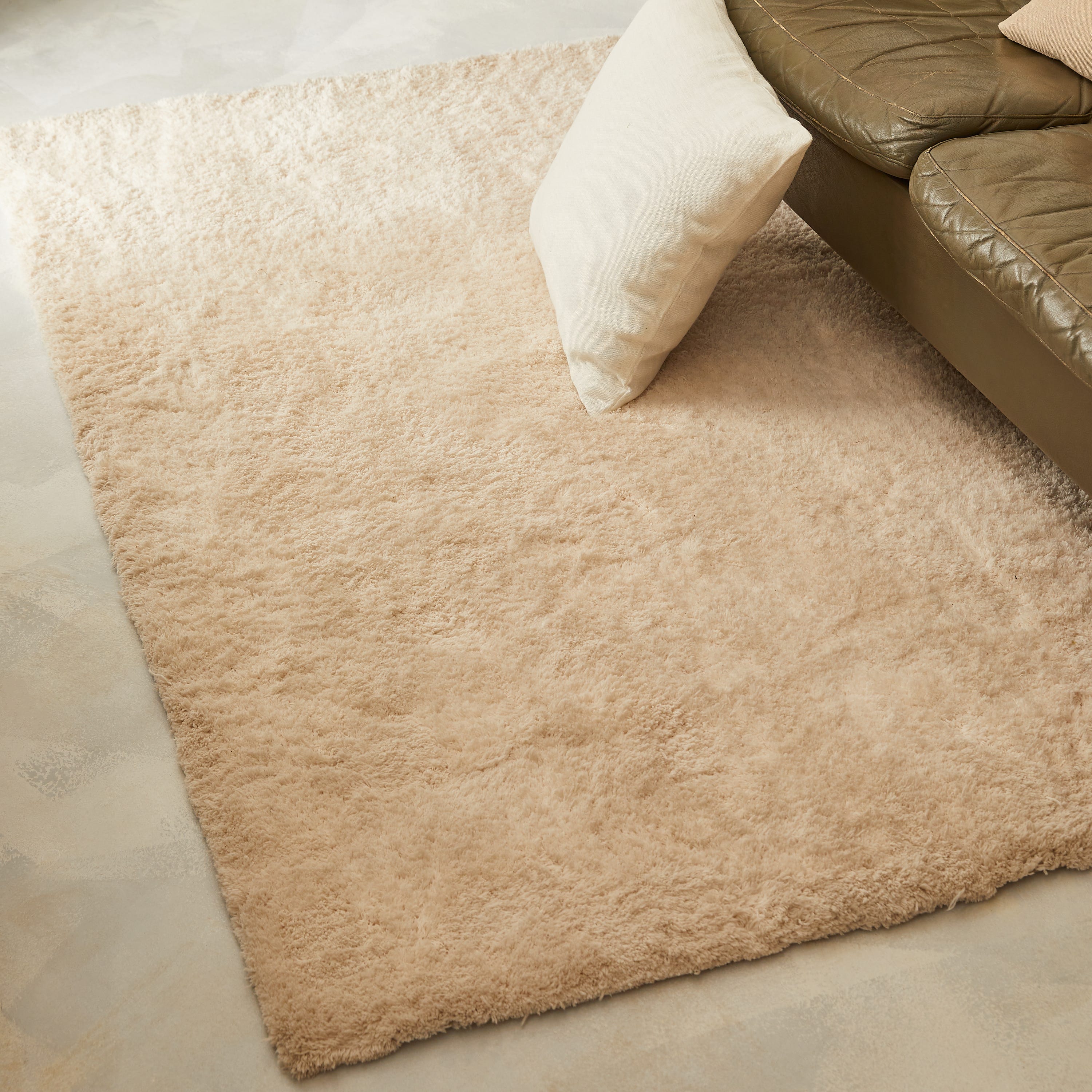 Tapis salon rectangulaire blanc TALKA - 160 x 230 cm - INSPIRE - 3