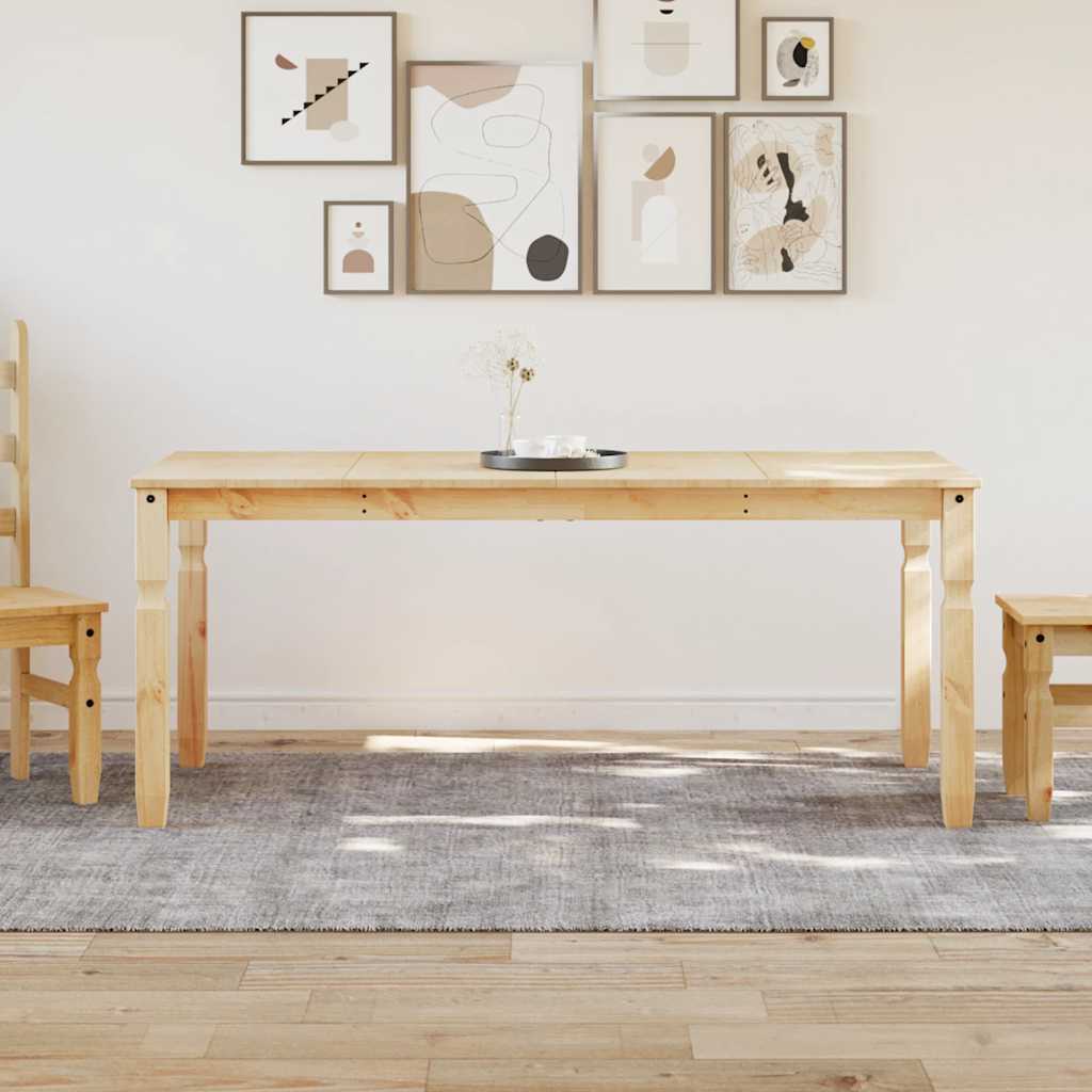 Vidaxl Mesa De Comedor Corona Madera Maciza De Pino 180X90x75 Cm , Leroy Merlin
