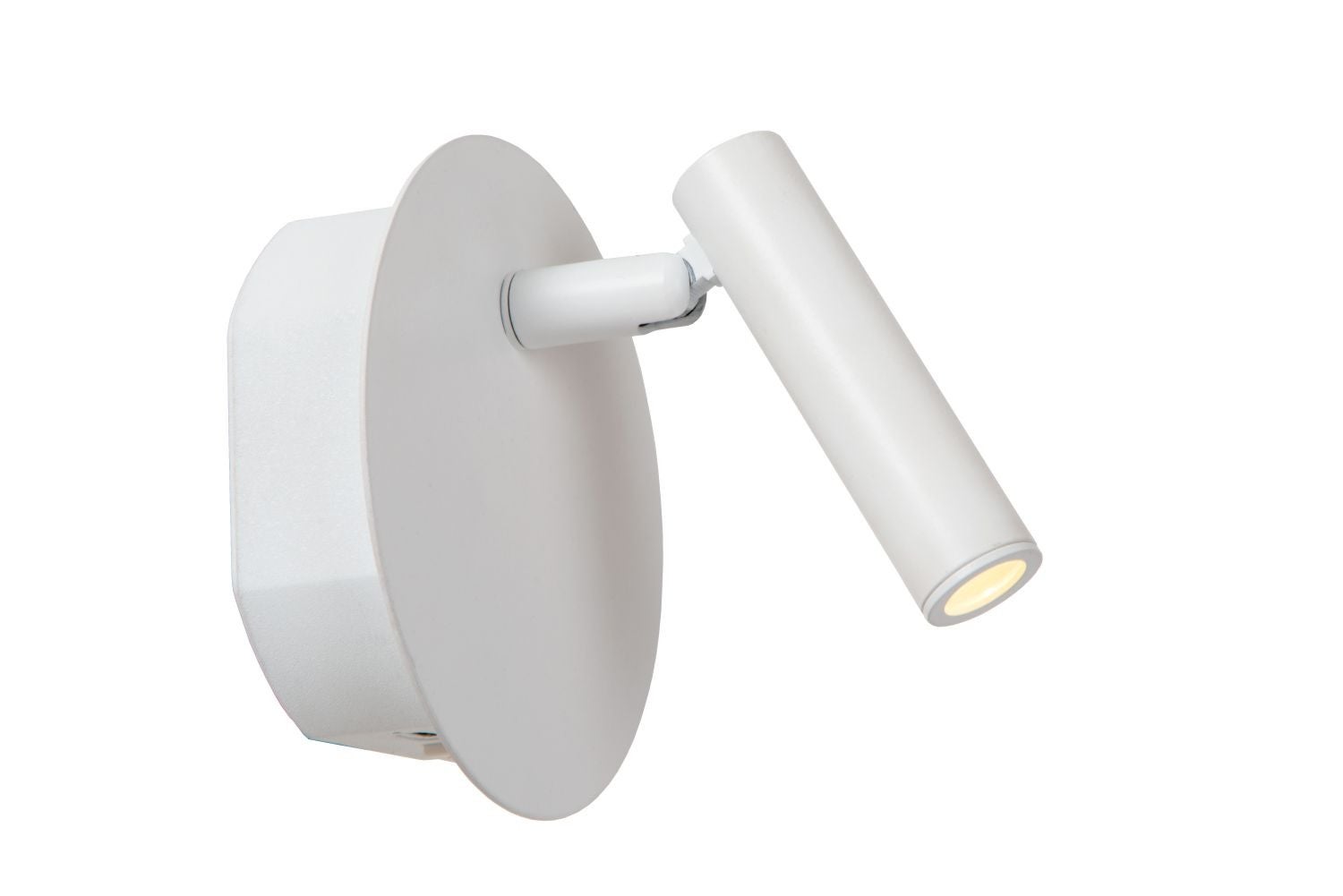 Kinkiet LED JOLIJN biały 2W Ciepła biel 145lm metal wym:9x10,2x10,2cm IP20 Lucide