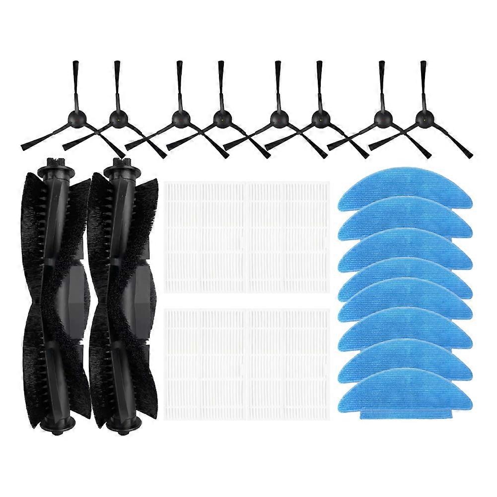 Kit D'accessoires De Rechange Pour Robots Aspirateurs Everybot 3i, Karcher RCV 3, Haier PROBOT DTX - Brosses, Filtres, Chiffons