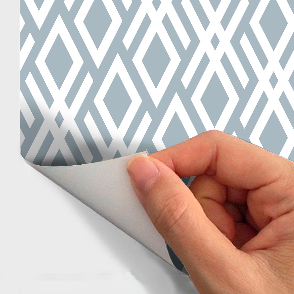 Adesivo carta da parati scandinava sigrid - Sticker adesivo - adesivi murali - 60x60cm - 4