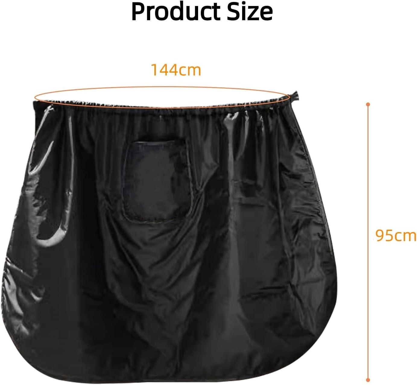LieIe Tablier Scooter Universel - Couvre-Jambes Housse Protection Imperméable Et Coupe-Vent Pour Moto Et Véhicules Électriques