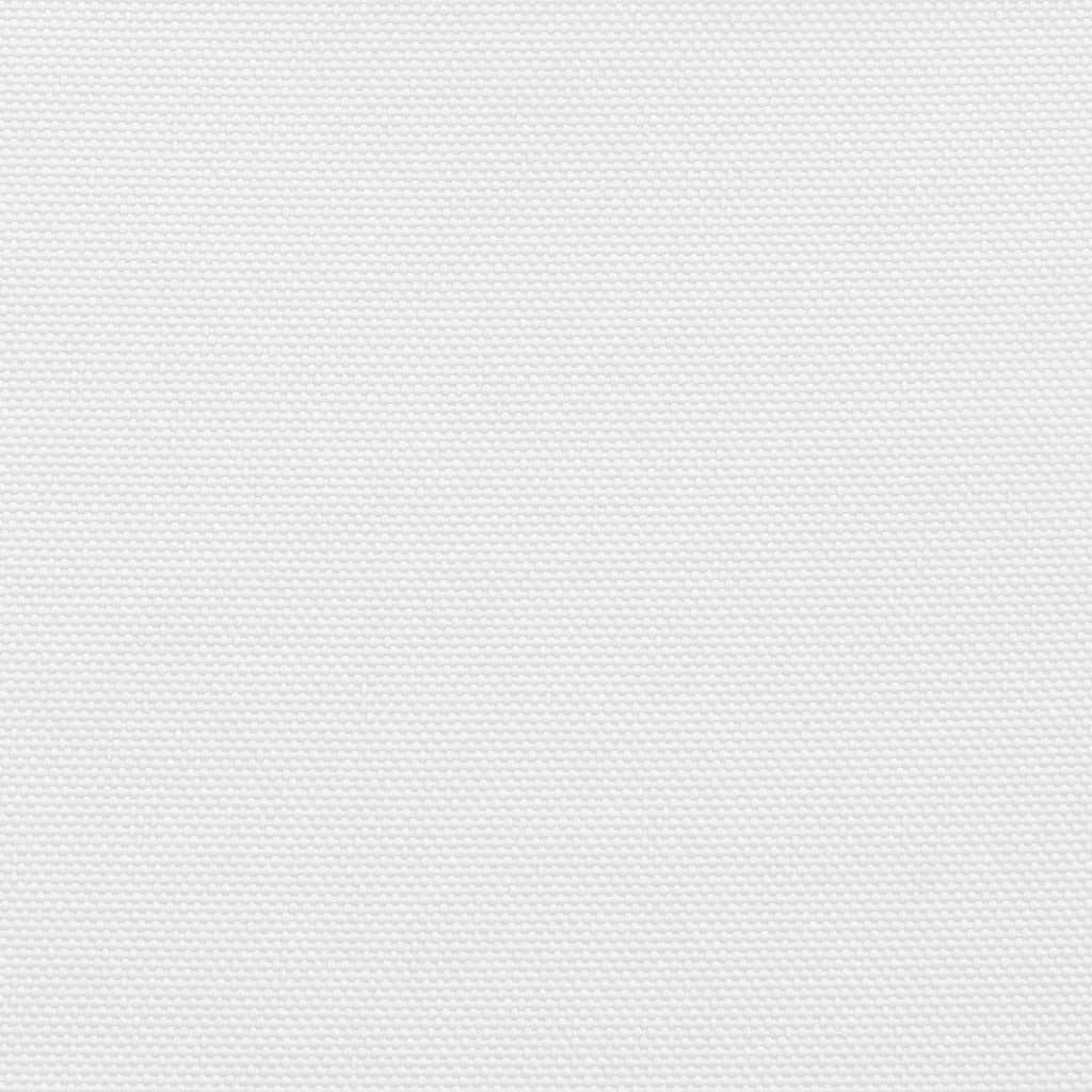 Maison Exclusive - Parasole a Vela in Tessuto Oxford Rettangolare 2x4m Bianco - 9